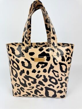 Consuela Bam Bam Grab N Go Leopard Animal Print Mini Tote